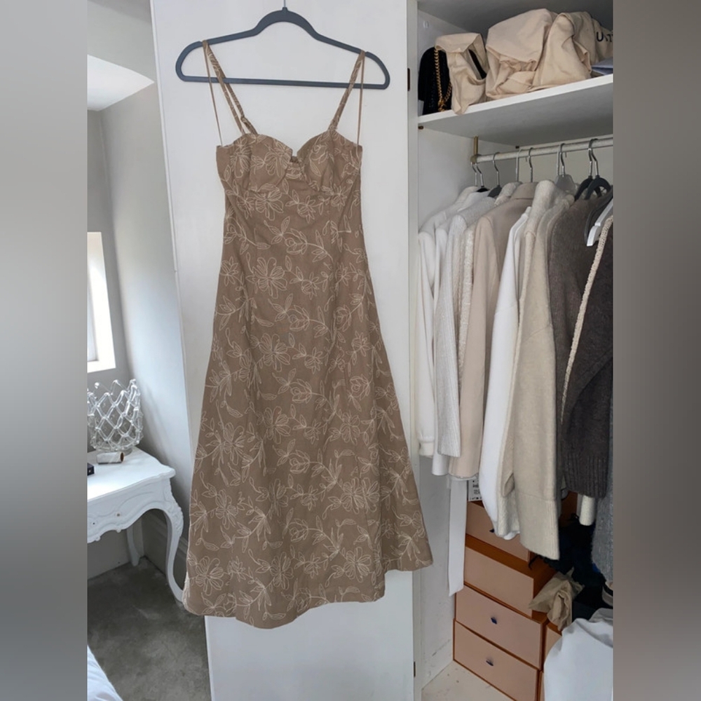 Zara long corset dress